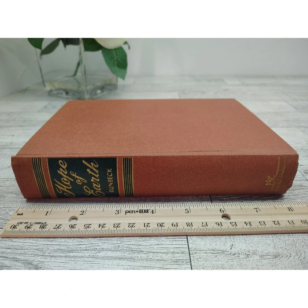 Hope of Earth 1947 Margaret Lee Runbeck HC Peoples BCE Vtg Frontier Saga Fiction